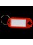 Kim Kimlik Etiketi Için Plastik Anahtar Sahipleri Adı Sahibi Plakalı Bagaj Anahtar Yaltıları Renk Kırmızı (Yurt Dışından) 5