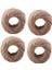 4pcs 100 Metre - Doğal Dokulu Hessian Jute Sicim String 1mm (Yurt Dışından) 1