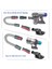 4pcs Dyson Erconvert V6 V7 V8 V10 Ila V6 DC30 DC31 DC34 DC35 DC44 DC45 DC56 DC57 Dc Serisi (Yurt Dışından) 5