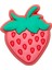 Jibbits Strawberry Fruit Ayakkabı Terlik Süsü 3