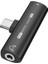 2ın1 USB Tip-C-Usb C/3 5mm Kulaklık Adaptörü Kulaklık Dac Ses Dönüştürücü 32BIT/384KHZ Dijital Kod Çözücü PD27W Siyah (Yurt Dışından) 1