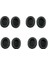 Kulaklık Için 4x Kingston Hyperx Cloud Iı Khx-Hscp-Gm Kulaklık Kulak Kupaları (Yurt Dışından) 1
