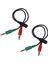 Bilgisayar Için 2x Kulaklık Ayırıcı Pc Ses ve Mikrofon Için Kulaklık Adaptörü 3 5mm Dişi Ila Çift 3 5 mm Erkek (Yurt Dışından) 1