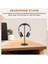Kavisli Kulaklık Stand Rafı Sturdy Metal Oyun Kulaklık Kulaklık Tutucu Askı Masa Masası Ekran Için Katı Tabanlı (Yurt Dışından) 4