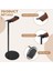 Kavisli Kulaklık Stand Rafı Sturdy Metal Oyun Kulaklık Kulaklık Tutucu Askı Masa Masası Ekran Için Katı Tabanlı (Yurt Dışından) 5