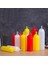 Home 2 Adet Sos Şişesi 700 ml Plastik Yağlık Sirkelik Ketçap Mayonez Sızdırmaz Sosluk Yağdanlık,bpa Içermez (Sarı) 2