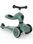 And Ride Highwaykick 1 Lifestyle Yeşil Oturaklı 3 Tekerlekli Çocuk Scooter 1