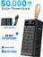 50.000 Mah Solar Powerbank – 22.5 W Hızlı Şarj, Dahili Kablolu, LED Ekranlı Taşınabilir 3