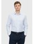 Açık Mavi Regular Fit Dokuma Klasik %100 Pamuk Gömlek 1