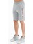 Alva Gri Melanj Baskılı Erkek Şort - 81245 8