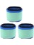 3x 498596 273356S Hava Filtresi Briggs &amp Stratton 690610 697029 5059H 4207 30-033 Motorlar (Yurt Dışından) 1
