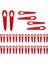40PCS Yedek Plastik Bıçaklar Stihl Polycut 2-2 Fsa 45 Çim Biçme Makinesi Düzeltici Çim Kesici (Yurt Dışından) 1