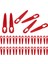 40PCS Yedek Plastik Bıçaklar Stihl Polycut 2-2 Fsa 45 Çim Biçme Makinesi Düzeltici Çim Kesici (Yurt Dışından) 2