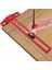 Ağaç Işleme 2-In1 Sondaj Konumlandırma Puanlama Cetveli Scribring T Işaretleme T Kare Doweling Jig ile 6/8/10MM Matkap Kılıfı B (Yurt Dışından) 5