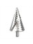 6-60MM Adım Matkap Bit Spiral Groove Pagoda Delik Metal Sayfası Koni Matkap Bit Üçgen Shank Adım Delik Açıcı Raybi (Yurt Dışından) 1