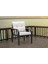 NERGİZ 2+1+1+MASA(70X120) BAHÇE BALKON MUTFAK TAKIMI,KREM 4