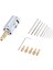 Mini Elektrikli El Matkap Bit Seti Dc 12V Motor 0.5-3mm Hss Twist Matkap Bit 5 Pcs The Chuck Yolluk (Yurt Dışından) 1