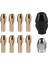 Dremel Için Drill Chuck Collet Seti, 1/32INÇ Ila 1/8 Inç Yedek 4486 Yedek Döner Matkap Somunu Seti ile Anahtarsız Bit (Yurt Dışından) 1