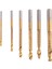6 Paket Titanyum Kaplamalı Hss Twist Bits, 3-8mm Tutuklu Yan Kesim Bitleri Plastik Metal Ahşap Delikler Için Ağaç Işleme Araçları (Yurt Dışından) 1