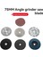7pcs 75MM Kesme Disk Kiti 10 mm Delikli Öğütücü Metal Dairesel Testere Bıçağı Düz Kapak Öğütme Tekerleği Zımpara Pedleri (Yurt Dışından) 2