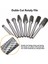 8pcs Karbür Burr Seti 1/4inch Shank Tungsten Çelik Çift Kesim Kalıp Öğütücü Bitler, Parlatma Için Karbür Döner Çapak (Yurt Dışından) 5