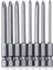 8pcs 1/4in Hex Shank Matkap Bitleri Manyetik Uzun Hex Phillips Kafa Tornavida Matkap Seti S2 Alaşımlı Çelik Güç Aleti Için (Yurt Dışından) 1