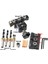 Ganwei Ayarlanabilir Doweling Jig Ahşap Cep 3 1 Delikte Jigbushes Sondaj Kılavuzu Kılavuzu Bulucu Yumruklu Araçlar Dowel Jig Set B (Yurt Dışından) 2
