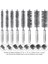 8pcs Tel Fırça Matkap Bit Seti 1/4 Inç Altıgen Şafak Çelik Tel Bükme Fırçası, Sondaj Için Uygun Perküsyon A (Yurt Dışından) 4
