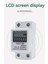 DDS1108 Dijital Elektrik Enerji Ölçer Çok Fonksiyonlu Wattmetre LCD Ekran Kwh Metre Tek Fazlı Wattmetre AC220V 60Hz (Yurt Dışından) 2