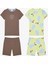 Erkek Çocuk Pears Pamuklu Çok Renkli 2li Pijama Takımı 16