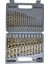 30 Pcs Titanyum Etki Matkap Bit Seti, Hex Hss Twist Matkap Bitleri Çelik, Bakır, Alüminyum, Çinko Alaşımı Için Depolama (Yurt Dışından) 1