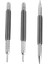 3 Pcs Tırnak Seti ve Menteşe Pim Aracı Merkezi Punch Yay Yüklü Tırnak Kapısı 1/32 Inç 1/16 Inç Çift Kafa, 1/8 Inç (Yurt Dışından) 3