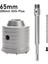 Sds Plus Çekiç Matkapları Duvar Deliği Testere Matkap Bit Set Kesici Aletleri Yuvarlak Şaftlı Beton Çimento Taş Deliği Açıcı, 65MM (Yurt Dışından) 5