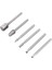 6pcs Hss Döner Çoklu Alet Çapak Yönlendirici Yönlendirici Bit Fabrikası Kesici Eki Dremel Için (Yurt Dışından) 1
