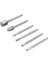 6pcs Hss Döner Çoklu Alet Çapak Yönlendirici Yönlendirici Bit Fabrikası Kesici Eki Dremel Için (Yurt Dışından) 3