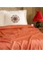 Andalisa %100 Pamuk Nakışlı Çift Kişilik Nish Set Bordo 1