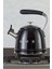 50's Style Siyah Set Üstü Düdüklü Kettle 2.3 Lt 6