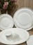 Starlight 28 Parça Bone Porselen Yemek Takımı Platin 16PLT01 2