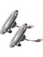 Araba LED Dinamik Yan Işaret Sinyal Lambası Işık Dönüş Lambası Nissan Qashqai J10 X-Trail T31 Cube Juke Leaf Micra Beyaz (Yurt Dışından) 2