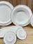 Rise 28 Parça Bone Porselen Yemek Takımı Platin 13PLT01 2