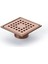 Line 9 10X10 Kare Bronze Yer Süzgeci 1