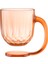 Domme 2'li Plastik Kupa - Turuncu - 385 ml 6