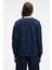 ARINEL Kadın V Yaka Regular Fit Lacivert Sweatshirt 6