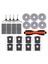 Dream L10S Için 23PCS Pro Ultra Isı Vakum Temizleyici Aksesuarları Ana Yan Fırça Filtre Mop Bez Toz Torbası Yedek Parçalar (Yurt Dışından) 1