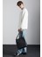 Stephan Erkek Yumuşacık Kumaşlı organik Pamuklu Oversize Fit Yuvarlak Yakalı Ekru Sweatshirt 3