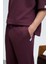 BARNABY Erkek Kolu ve Pantolon Cebi Süs Etiket Detaylı Yuvarlak Yaka Bordo Alt-Üst Takım 7