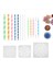 16 Pcs Mandala Dotting Araçları Boyama Kayaları Mandala Şablonları Kit Ball Stylus Kil Heykel Oyma Araçları (Yurt Dışından) 1