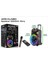 ARS-KLN80 8000W Dev Boy Profesyonel Bluetooth Parti Hoparlör - Rgb Işıklı Kablosuz Mikrofon ve Kumanda 1