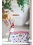Kalp Desenli %100 Pamuk Makyaj ve Kozmetik Çantası | 22X12X10 cm | Seyahat Organizer 5