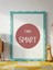 I Am Smart Dijital Baskı Poster Bordo (Çerçevesiz) 3